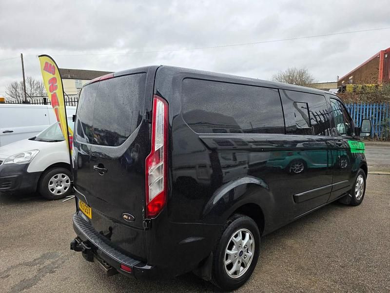 Used Ford Transit Custom Limited 155 HP (114 kW) 2013 Black Van