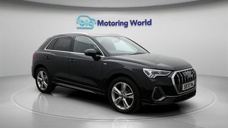 Used Audi Q3 S-Line 150 HP (110 kW) 2021 Black SUV