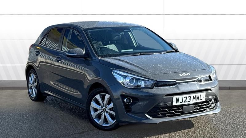 Used Kia Rio 120 HP (88 kW) 2022 Grey Hatchback