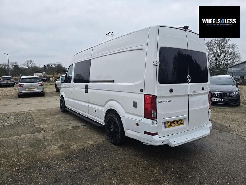Begagnad VW Crafter Trendline 140 HK (102 kW) 2019 Vit Van