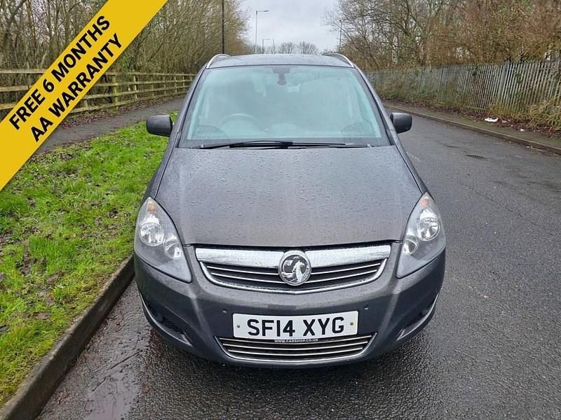 Used Vauxhall Zafira Design Edition 110 HP (80 kW) 2014 Grey MPV