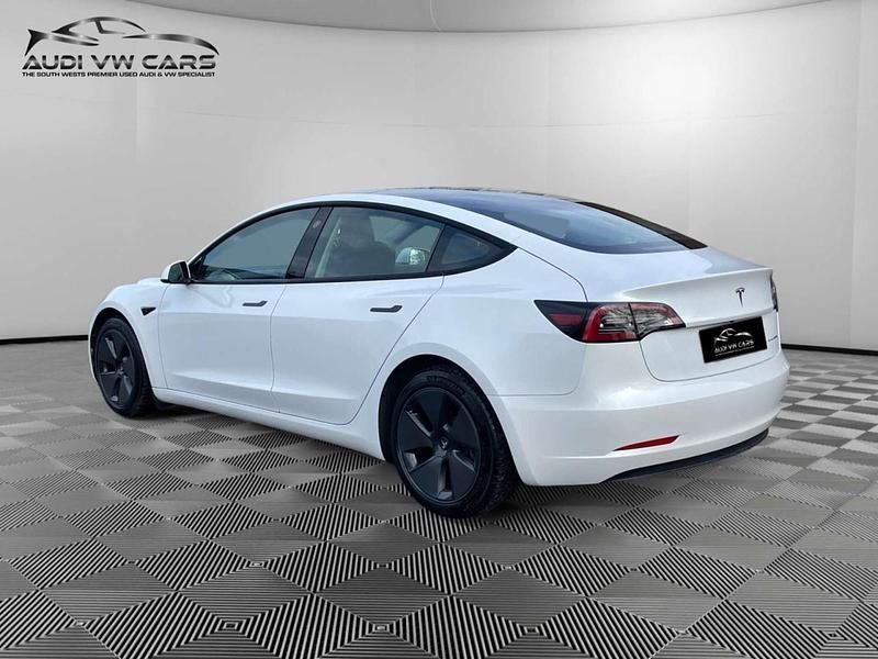 Used Tesla Model 3 Long Range AWD 77 kW (106 HP) 2021 White Sedan