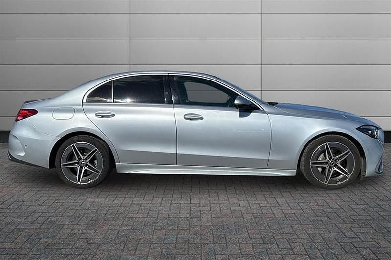 Used Mercedes C300 AMG line 258 HP (189 kW) 2023 Silver Sedan