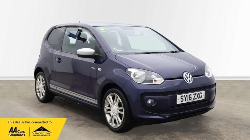 Blue Used 2016 VW up! CLUB Hatchback | £7,950 (Fair price) - Image 1/4