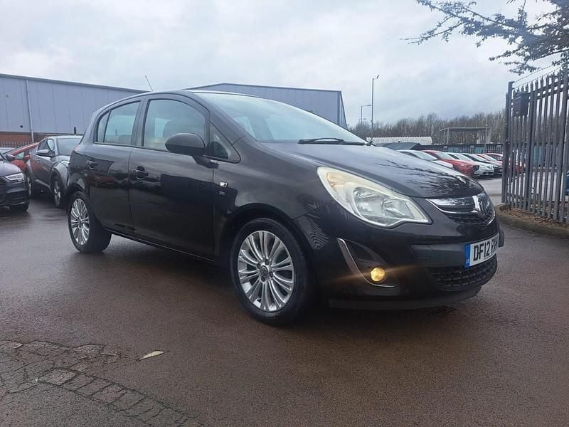 Used Vauxhall Corsa 2012 Black Hatchback