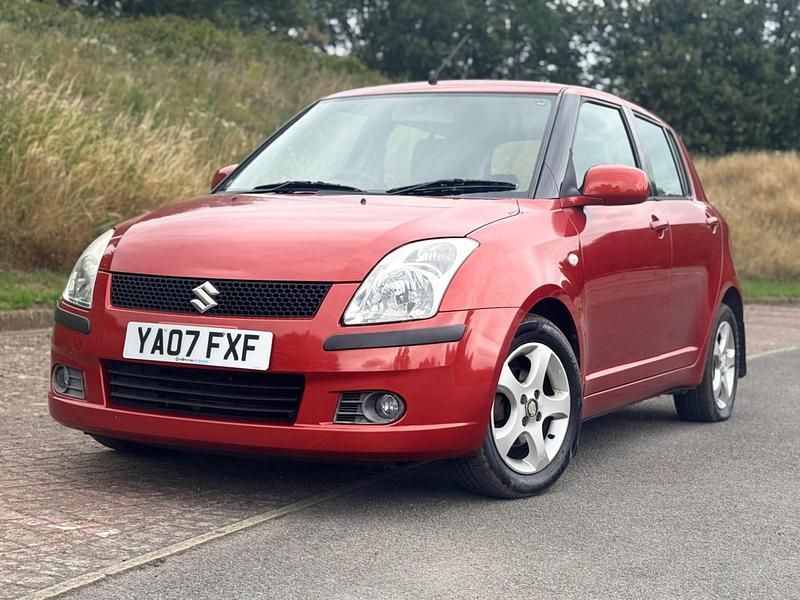 Used Suzuki Swift GLX 101 HP (74 kW) 2007 Orange Hatchback