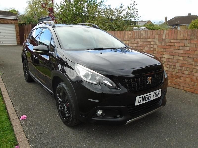 Used Peugeot 2008 GT-line 2016 Black SUV