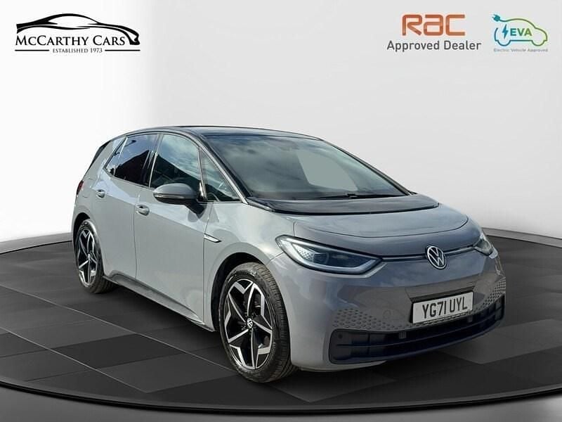 Grey Used 2021 VW ID.3 Pro Performance Hatchback | £13,795 (Fair price) - Image 1/2