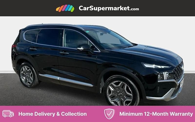 Black Used 2022 Hyundai Santa Fe Ultimate SUV | £31,676 (A bit pricey) - Image 1/4