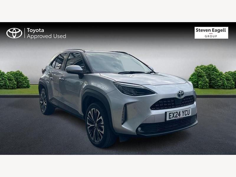 Silver Used 2024 Toyota Yaris Hybrid Hatchback | £25,704 - Image 1/3