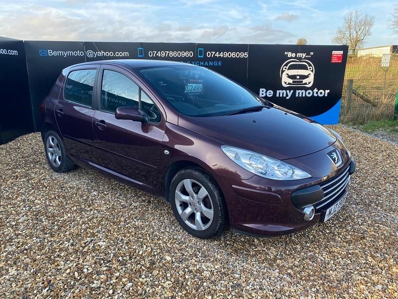 Used Peugeot 307 S 2007 Maroon Hatchback