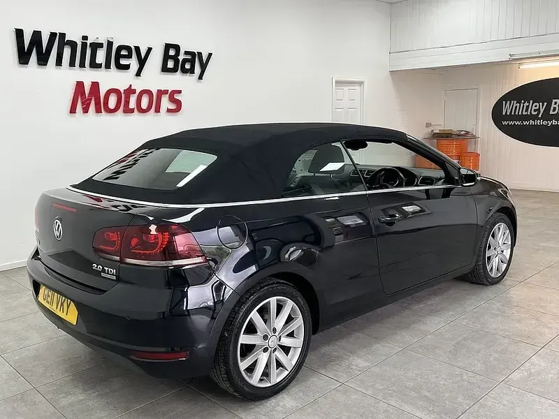 Used VW Golf Cabriolet SE 2012 Black Cabriolet