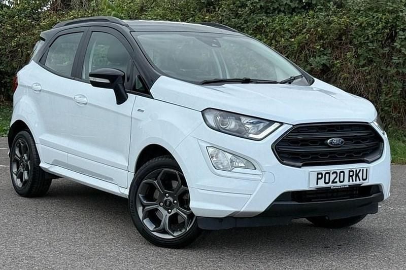 Used Ford Ecosport ST-Line 125 HP (91 kW) 2020 White SUV