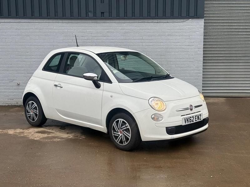 White Used 2012 Fiat 500 Pop Hatchback | £2,395 (Fair price) - Image 1/4