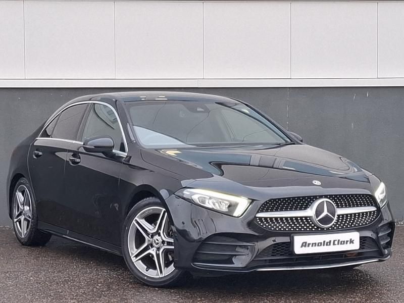 Black Used 2020 Mercedes A180 Executive Sedan | £18,498 (Fair price) - Image 1/4