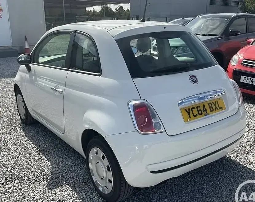 Used Fiat 500 Pop 69 HP (50 kW) 2014 White Hatchback