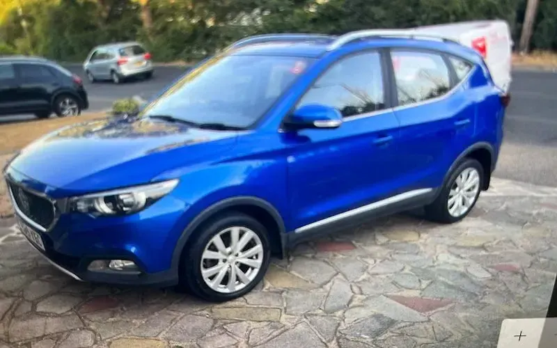 Used MG ZS Excite 111 HP (81 kW) 2019 Blue SUV