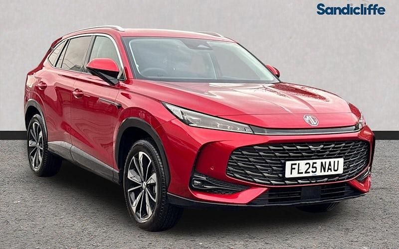 Used MG HS Trophy 170 HP (125 kW) 2024 Tri coat  dynamic red SUV