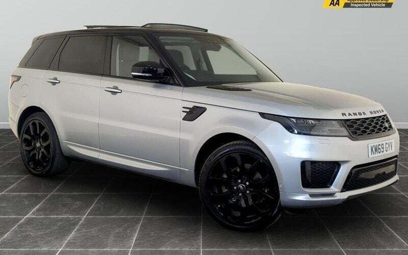 Silver Used 2019 Land Rover Range Rover Sport Autobiography Dynamic SUV | £31,495 (Super price) - Image 1/2