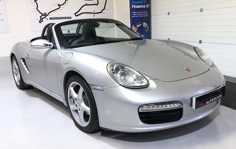Used Porsche Boxster 245 HP (180 kW) 2006 Silver Cabriolet