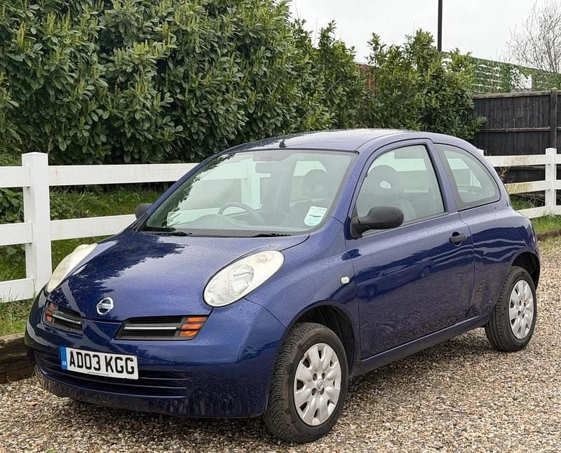 Used Nissan Micra 2003 Blue Hatchback