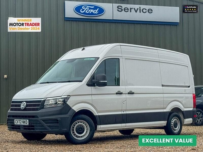 White Used 2022 VW Crafter Startline Van | £23,694 (Fair price) - Image 1/4