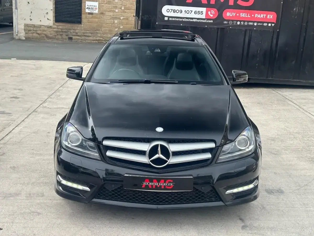 Used Mercedes C220 Sport Edition 170 HP (125 kW) 2015 Black Coupe