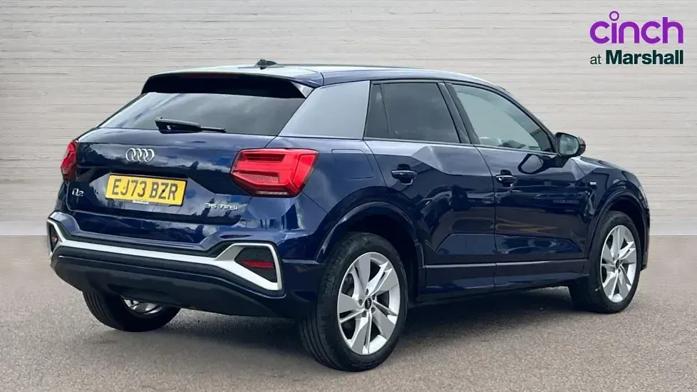 Used Audi Q2 S-Line 150 HP (110 kW) 2023 Blue SUV