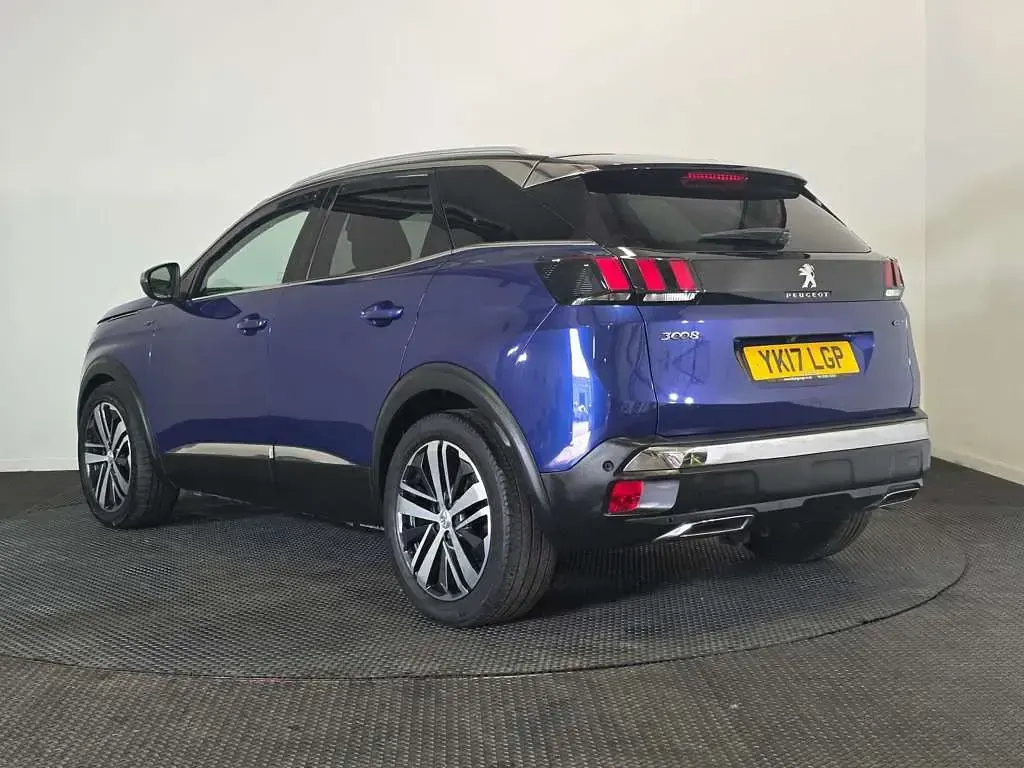 Used Peugeot 3008 GT 2017 Blue SUV