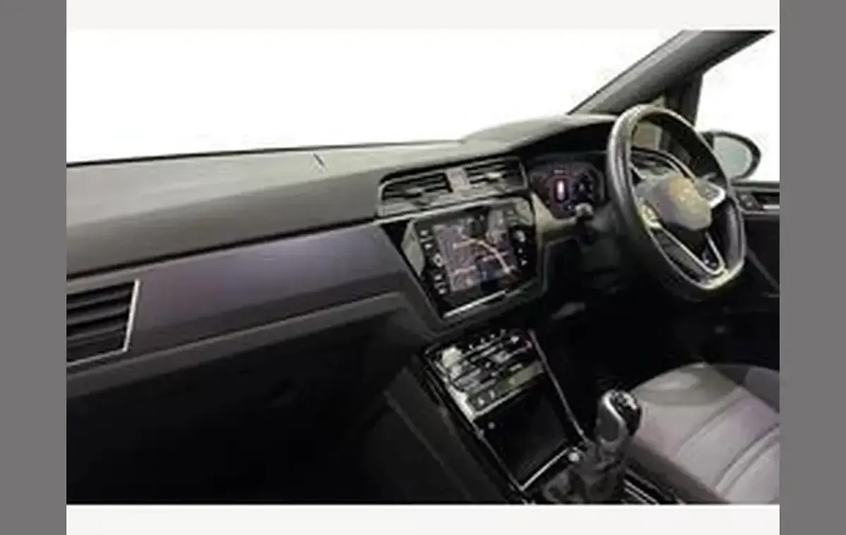 Begagnad VW Touran R-line 150 HK (110 kW) 2022 Grå Minibuss