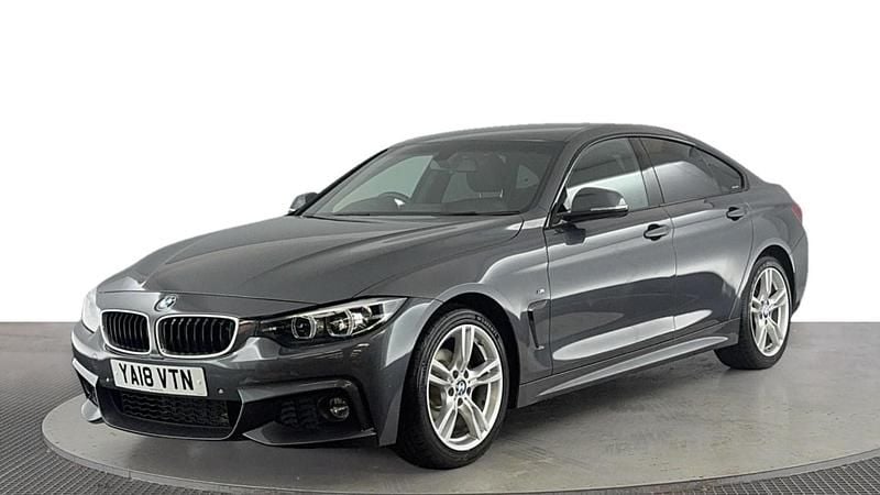 Grey Used 2018 BMW 420 Gran Coupé M Sport Coupe | £13,420 (Super price) - Image 1/4