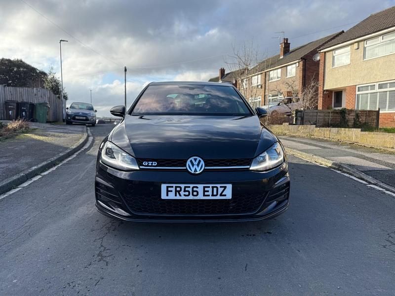Used VW Golf VII GTD 2018 Black Hatchback