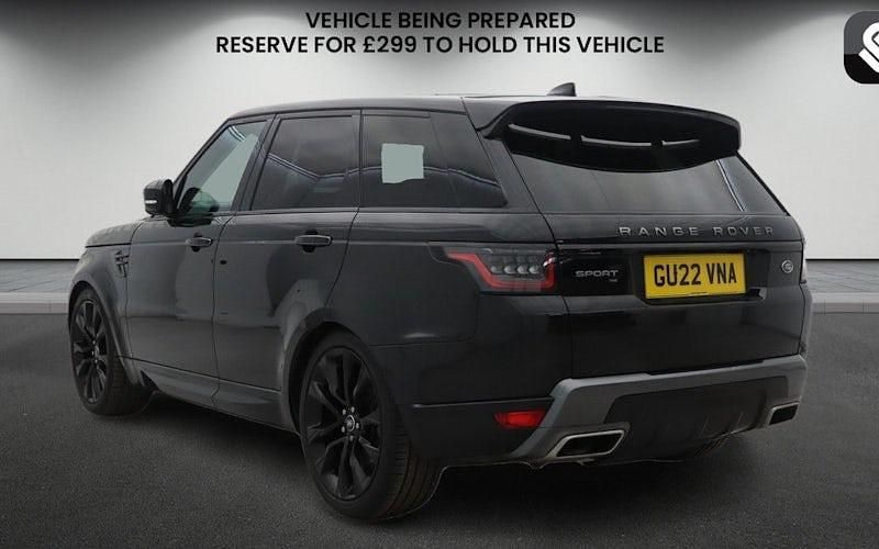 Used Land Rover Range Rover Sport HSE 250 HP (183 kW) 2021 Santorini black SUV
