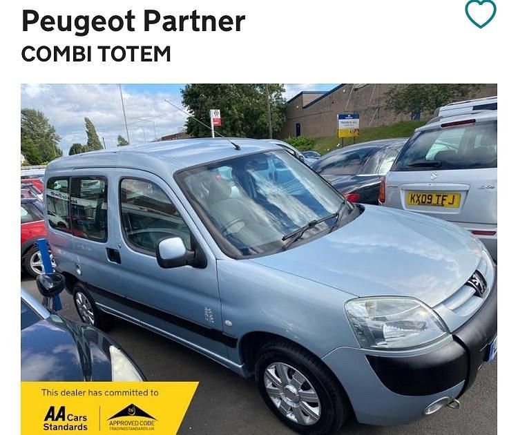 Silver Used 2005 Peugeot Partner MPV | £2,695 - Image 1/4