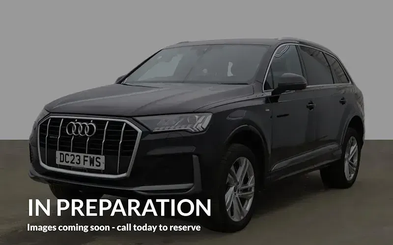 Used Audi Q7 S-Line 231 HP (169 kW) 2023 Black SUV