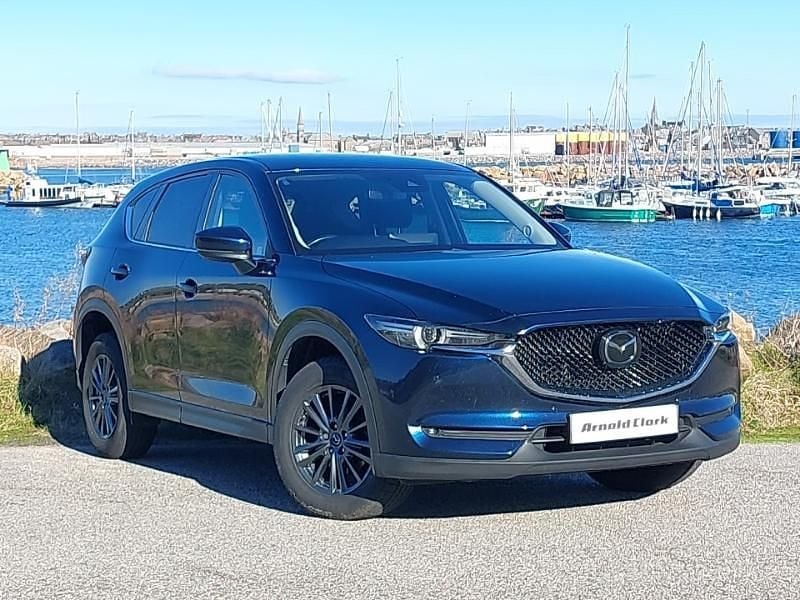 Blue Used 2021 Mazda CX-5 SUV | £13,998 (Good price) - Image 1/4
