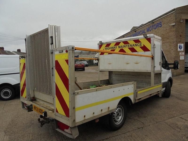 Used Ford Transit 130 HP (95 kW) 2021 White Pickup