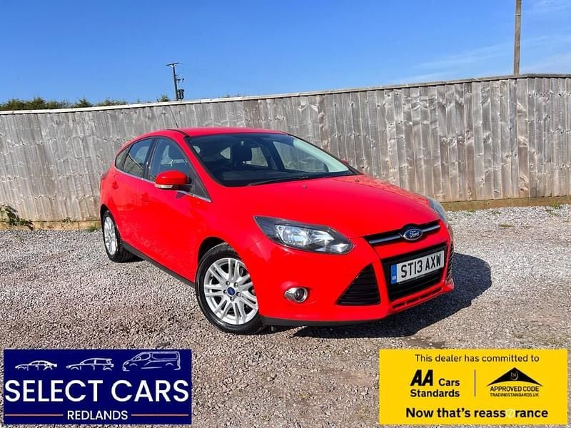 Used Ford Focus Titanium 2013 Red Hatchback