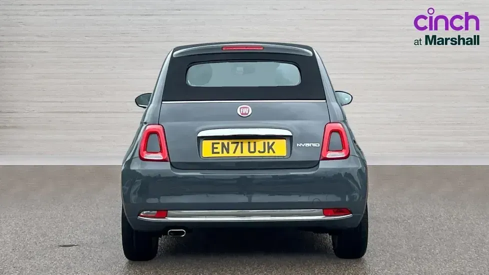 Used Fiat 500 Dolcevita 70 HP (51 kW) 2021 Grey Cabriolet