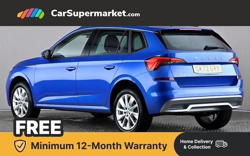 Used Skoda Kamiq SE Drive 95 HP (69 kW) 2022 Blue SUV