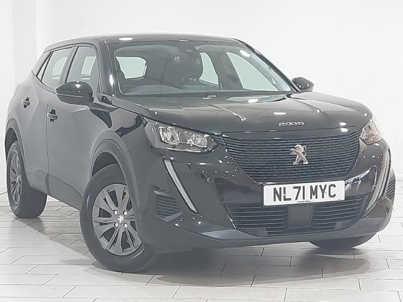 Black Used 2021 Peugeot 2008 Active Premium SUV | £12,498 (Fair price) - Image 1/4