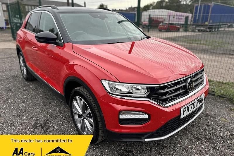 Red Used 2020 VW T-Roc Design SUV | £12,295 (Fair price) - Image 1/1