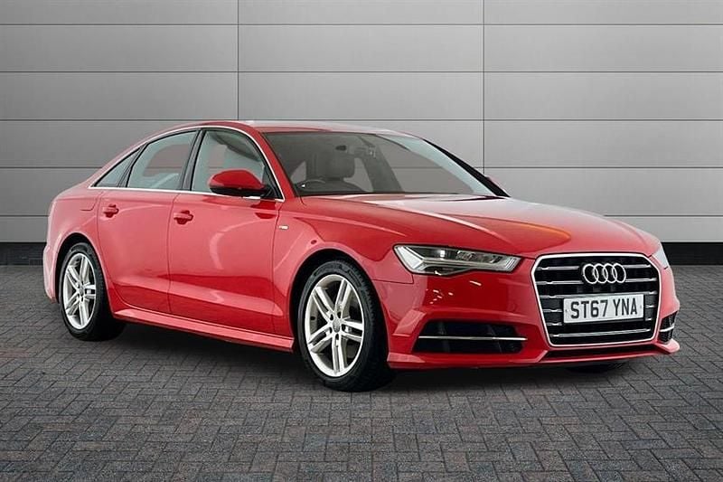 Red Used 2018 Audi A6 S-Line Sedan | £12,399 (Good price) - Image 1/2