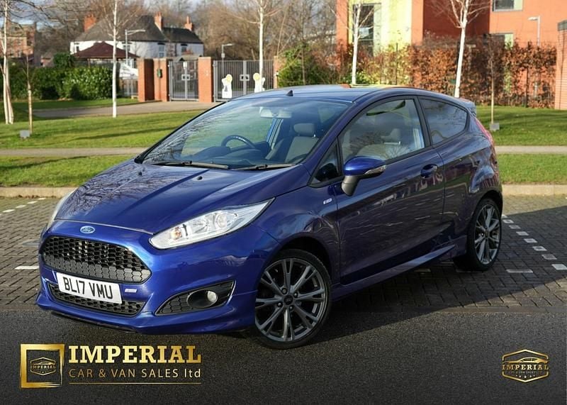 Used Ford Fiesta ST-Line 2017 Blue Hatchback