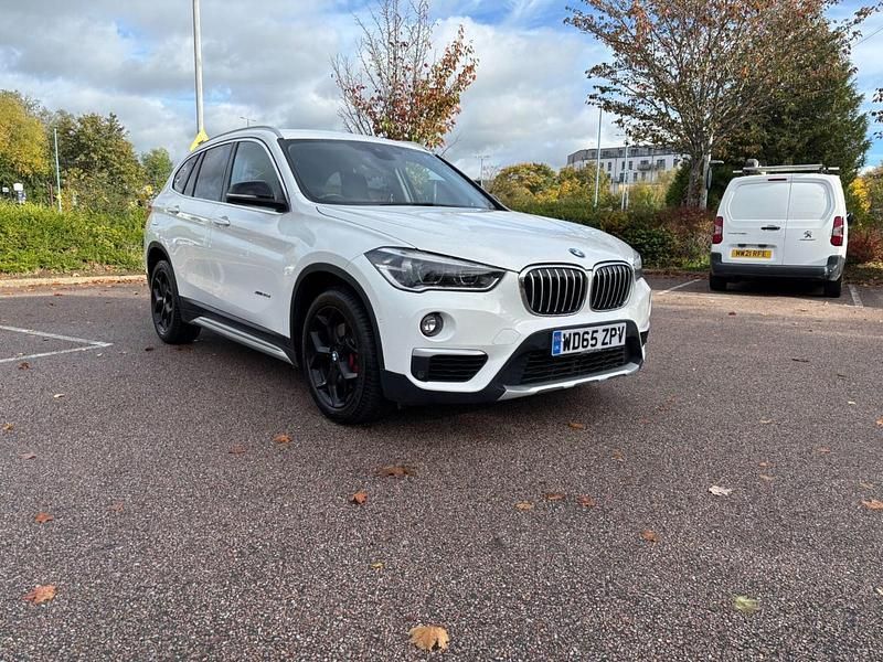 White Used 2015 BMW X1 xLine SUV | £9,258 (Fair price) - Image 1/4