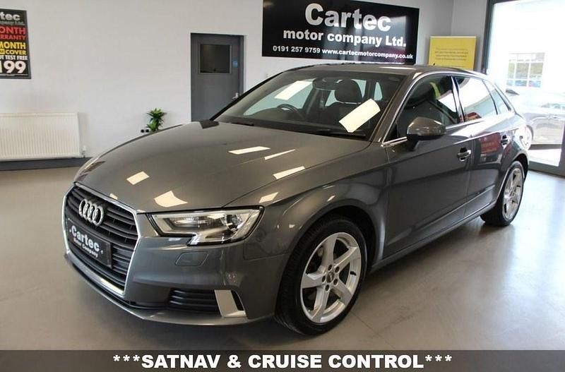 Used Audi A3 Sportback Sport 150 HP (110 kW) 2019 Grey Hatchback