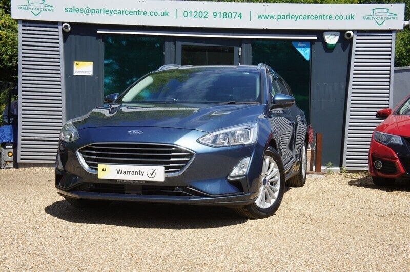 Blue Used 2019 Ford Focus Titanium Estate | £10,695 (Good price) - Image 1/4