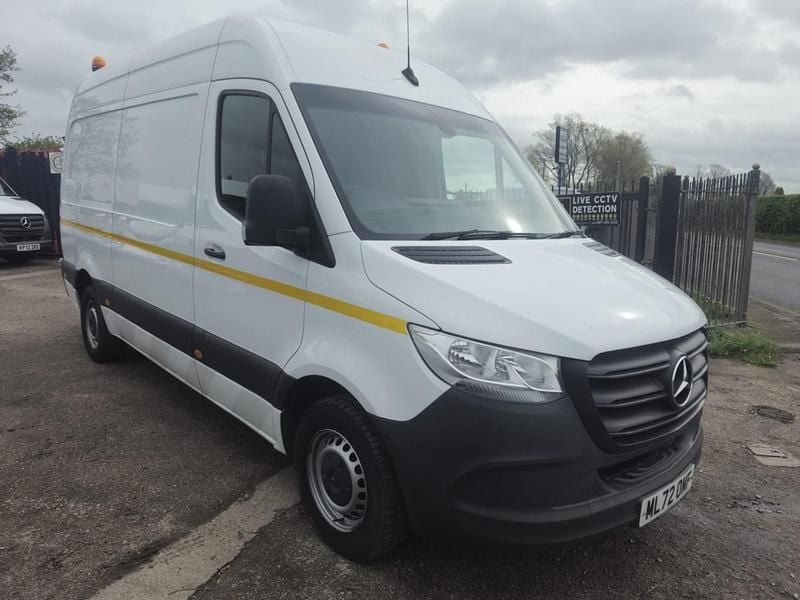 Begagnad Mercedes Sprinter Progressive 2022 Vit Van