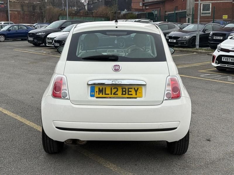 Used Fiat 500 Pop 69 HP (50 kW) 2012 White Hatchback