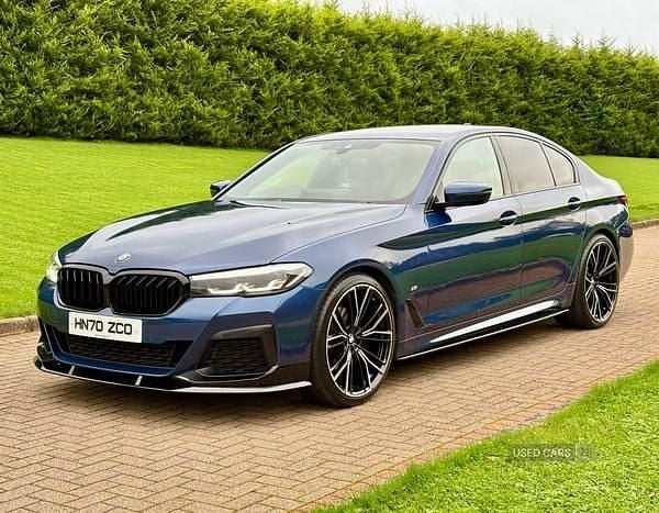 Used BMW 520 M Sport 2020 Blue Sedan